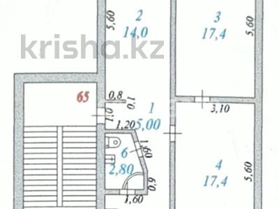 3-бөлмелі пәтер · 61.7 м² · 3/5 қабат, Луговая 11, бағасы: 19 млн ₸ в Атырау, мкр Авангард-4