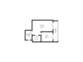 1-комнатная квартира · 47.1 м² · 3/9 этаж, Зеленая 25\1 за 27.5 млн ₸ в Костанае — фото 3