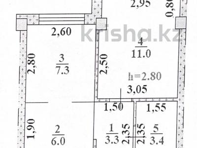1-комнатная квартира · 31 м² · 2/3 этаж, мкр Теректы, Устирт 5, 5/1-4 — Жк Теректи Парк за 25 млн ₸ в Алматы, Алатауский р-н