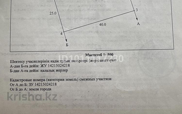 Жер телімі · 10 сотық, Полевая 79, бағасы: 1.4 млн ₸ в Аксу — фото 2