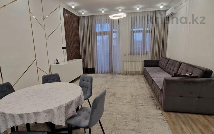 3-комнатная квартира · 117 м² · 1/7 этаж, Мкр «Мирас» 31 за 850 000 〒 в Алматы, Бостандыкский р-н — фото 2