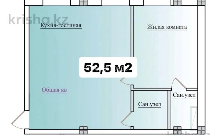 2-комнатная квартира, 52.5 м², Сейдимбек 110/4 за 25 млн 〒 в Алматы, Наурызбайский р-н — фото 12