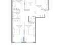 2-комнатная квартира · 71.83 м² · 5/12 этаж, по ул. Ханов Керея и Жанибека, напротив Президентского парка 48 — ВИДОВАЯ!!! БЕЗ КОМИССИИ за ~ 53.7 млн ₸ в Астане — фото 2