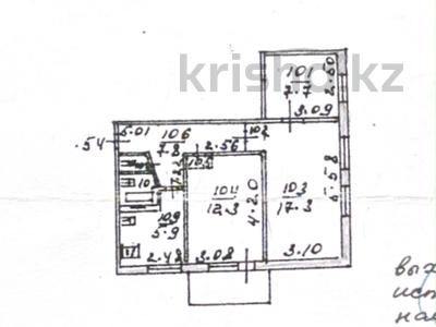 3-бөлмелі пәтер · 55 м² · 1/5 қабат, Көктем-3 ш/а. 12, бағасы: 40 млн ₸ в Алматы, Бостандыкский р-н