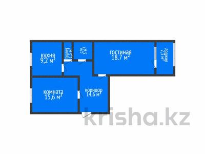 2-комнатная квартира · 65 м² · 3/5 этаж, Аэропорт 1 за 25 млн 〒 в Костанае