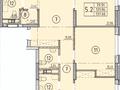 5-комнатная квартира · 137.66 м² · 4/12 этаж, Исмаилова 46 — Парковая за ~ 61.9 млн ₸ в Петропавловске — фото 3