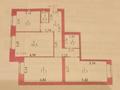 3-комнатная квартира · 73 м² · 1/9 этаж, Кенен Азербаева 10 — Азербаева / Жумабаева за 34.5 млн ₸ в Астане, Сарайшык р-н