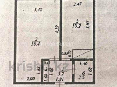 1-комнатная квартира · 37 м² · 2/5 этаж, 22-й мкр 30 — Рынок за 7.5 млн ₸ в Актау
