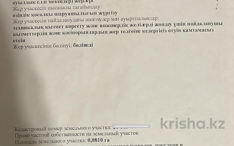 Участок 8 соток, мкр Баганашыл, Мурат 42 за 96 млн 〒 в Алматы, Бостандыкский р-н — фото 2