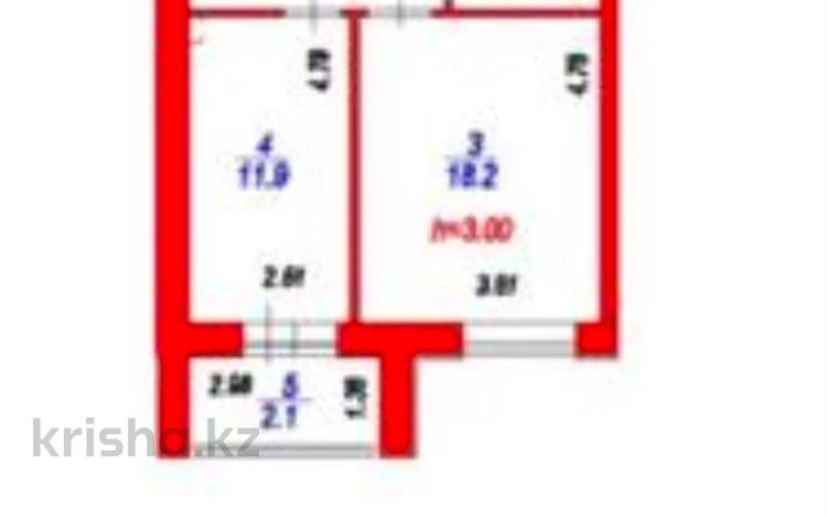 2-бөлмелі пәтер · 43 м² · 3/12 қабат, ​Улица Шамши Калдаяков, бағасы: 18.5 млн ₸ в Астане, Сарайшык р-н — фото 2