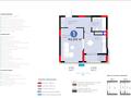 1-бөлмелі пәтер · 42 м² · 7/12 қабат, Турар Рыскулов 18/1, бағасы: 27 млн ₸ в Астане — фото 2