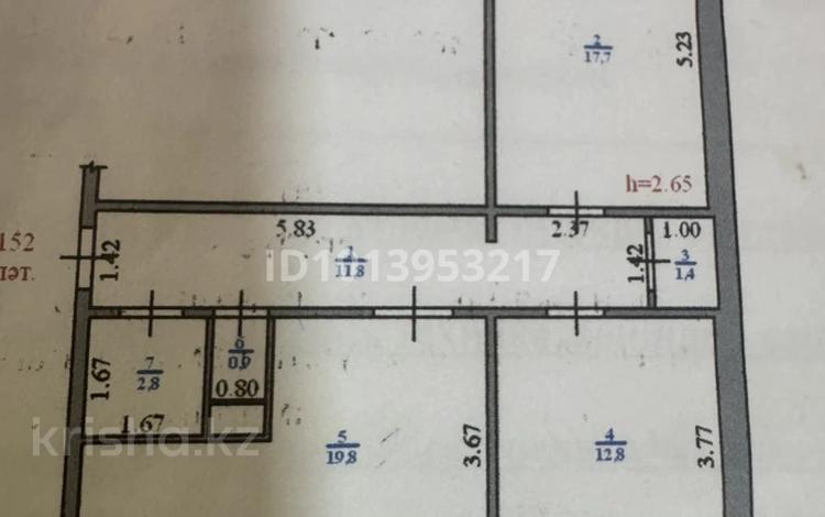 3-комнатная квартира · 72 м² · 2/9 этаж, 10микрорайон 4 — Рядом магазин Алтындар за 28 млн ₸ в Аксае — фото 2