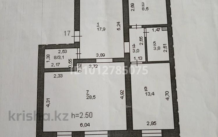 3-комнатная квартира · 78.1 м² · 3/6 этаж, Катаева 46/1 — Район Космос за 30 млн ₸ в Павлодаре — фото 2