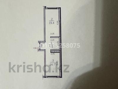 2-комнатная квартира · 45.6 м² · 2/9 этаж, мкр Кайрат, Сыбызгы 100 за 26 млн ₸ в Алматы, Турксибский р-н