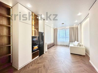 3-бөлмелі пәтер · 80 м² · 8/21 қабат, толе би 20 — Толе Би, бағасы: ~ 64 млн ₸ в Астане, Нура р-н