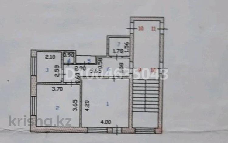 2-комнатная квартира · 47.8 м² · 4/4 этаж, Караменде би 16 — Караменде би-Мира за 15 млн ₸ в Балхаше — фото 3