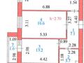 2-бөлмелі пәтер · 61 м² · 7/12 қабат, Бейбарыс Султан, бағасы: 34.7 млн ₸ в Астане, Сарыарка р-н — фото 2