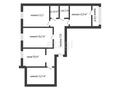 4-бөлмелі пәтер · 80 м² · 5/6 қабат, Абылайхана 24а, бағасы: 22 млн ₸ в Кокшетау — фото 13