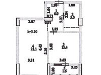 1-комнатная квартира, 47.1 м², 9/16 этаж, Туран 39а за 29.3 млн 〒 в Астане, Нура р-н