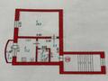 1-бөлмелі пәтер · 57.4 м² · 4/5 қабат, микрорайон Авангард-2 11Б — ТЦ Мерей, бағасы: 23 млн ₸ в Атырау, мкр Авангард-2
