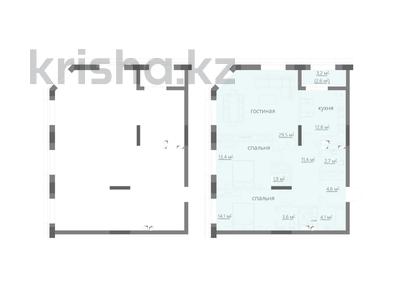 3-комнатная квартира · 105.6 м², мкр Михайловка , ​Улица Аманжолова 47/1 за ~ 59.1 млн ₸ в Караганде, Казыбек би р-н