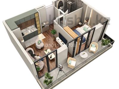 2-бөлмелі пәтер · 49 м² · 3/12 қабат, Batumi, бағасы: 27.5 млн ₸ в Чакви