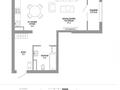 1-бөлмелі пәтер · 45.2 м² · 5/15 қабат, Райымбека 210/8, бағасы: ~ 34.1 млн ₸ в Алматы, Алмалинский р-н