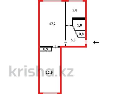 2-комнатная квартира · 43 м² · 1/5 этаж, Пришахтинск, 23й микрорайон за 12.5 млн 〒 в Караганде, Алихана Бокейханова р-н