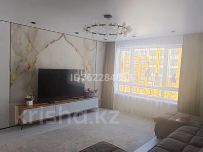 3-комнатная квартира · 93 м² · 4/9 этаж, Нажимеденова 23/1 — Нурмагамбетова за 68 млн 〒 в Астане, Алматы р-н