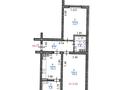 2-бөлмелі пәтер · 56.6 м² · 3/6 қабат, Мәдениет ш/а. 834/25, корпус 1, бағасы: 35 млн ₸ в Алматы, Алатауский р-н — фото 3