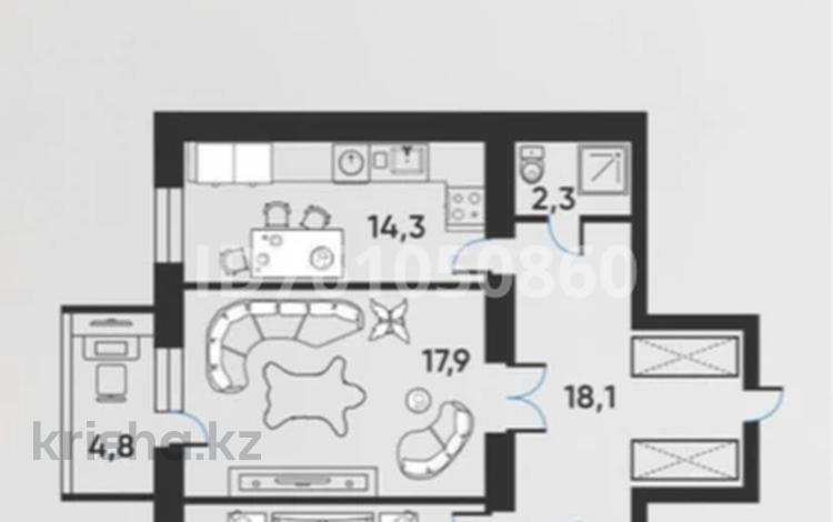 2-комнатная квартира · 78.8 м² · 5/5 этаж, мкр Юго-Восток, Республики 49 — Республики Гапеева за ~ 30 млн ₸ в Караганде, Казыбек би р-н — фото 2