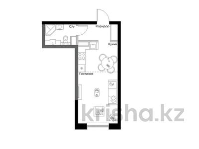 1-бөлмелі пәтер · 30.3 м² · 3/7 қабат, Естай — Новый Апорт!, бағасы: 14.2 млн ₸ в 