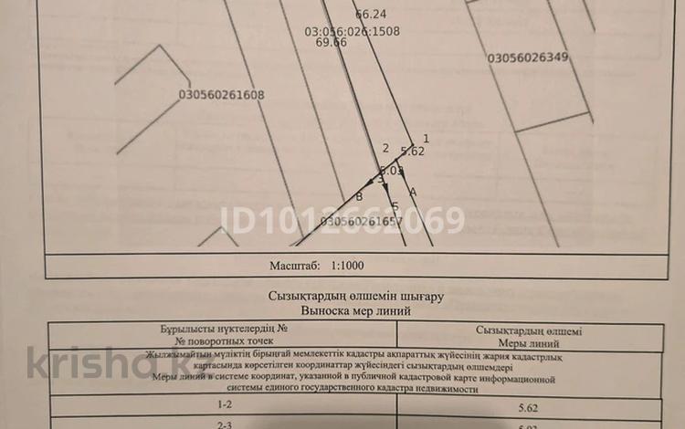Участок · 6 соток, проспект Абылайхана 2в — С зади кафе Пещера за 40 млн 〒 в Каскелене — фото 2