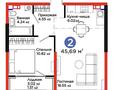 2-комнатная квартира · 45.7 м² · 5/6 этаж, Тараз 8/1 — Dream City Family F за 40 млн ₸ в Алматы, Турксибский р-н — фото 9