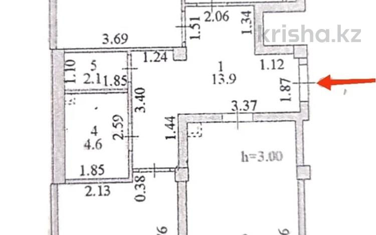 4-бөлмелі пәтер · 90.5 м² · 2/16 қабат, Кайым Мухамедханов 23а, бағасы: 42 млн ₸ в Астане, Нура р-н — фото 2