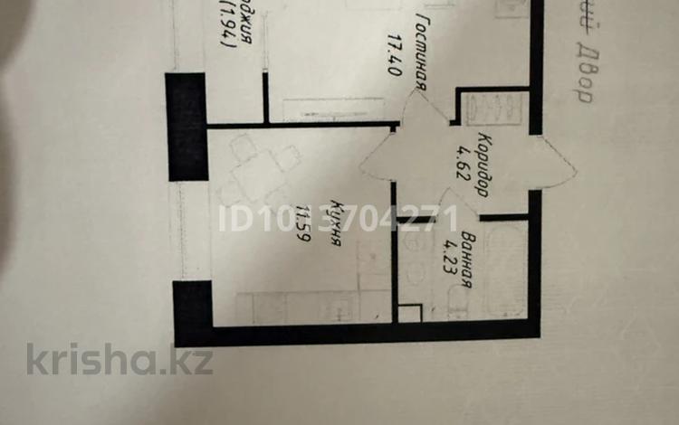 1-бөлмелі пәтер · 42 м² · 5/9 қабат, Жошы хан 12/5, бағасы: 40 млн ₸ в Астане, Есильский р-н — фото 2