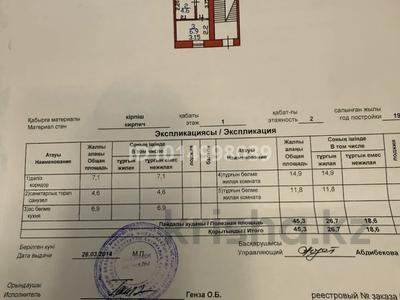 2-бөлмелі пәтер · 45 м² · 1 қабат, Парковая 24, бағасы: 3.5 млн ₸ в Шахтинске