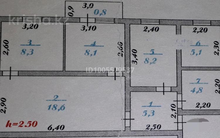 4-бөлмелі пәтер · 59.2 м² · 3/5 қабат, Авангард-2 18, бағасы: 19 млн ₸ в Атырау, мкр Авангард-2 — фото 10