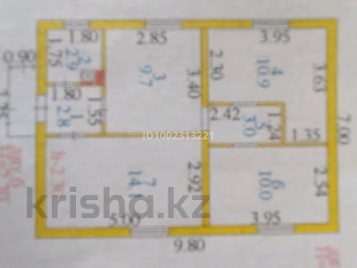 Отдельный дом · 3 комнаты · 65 м² · 3 сот., Матросский пер. — Ул.Портовая за 12 млн 〒 в Семее