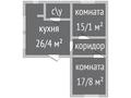 Жеке үй · 2 бөлме · 72 м² · 8.5 жүзд., 1-й Цветочный проезд 21, бағасы: 14.5 млн ₸ в Костанае — фото 2