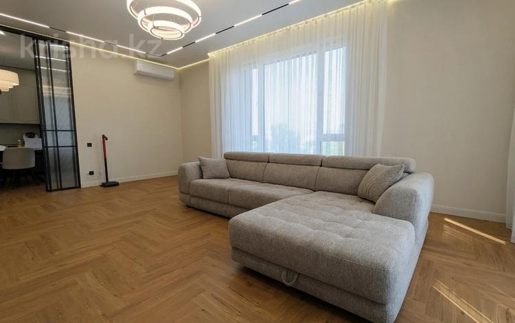 3-бөлмелі пәтер · 112 м² · 6/18 қабат, Аскарова, бағасы: 100 млн ₸ в Алматы, Ауэзовский р-н — фото 2