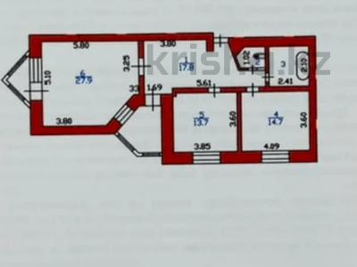 2-бөлмелі пәтер · 86.7 м² · 5/5 қабат, Сейфуллина 6, бағасы: 35.6 млн ₸ в Астане, Сарыарка р-н