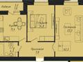 2-бөлмелі пәтер · 60.9 м² · 5/9 қабат, Улы дала 40 — Казыбек би, бағасы: ~ 33 млн ₸ в Астане, Нура р-н — фото 2