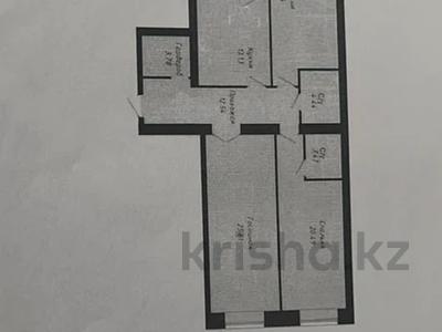 3-комнатная квартира · 100 м² · 4/9 этаж, Е-34 4 за 63.5 млн ₸ в Астане, Нура р-н