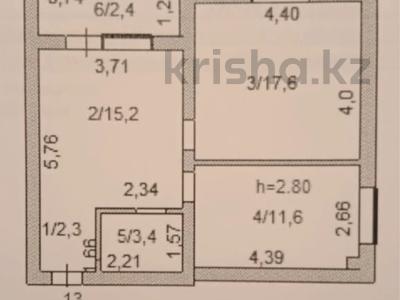 2-комнатная квартира · 52 м² · 4/4 этаж, Сатпаева 35 за 15.6 млн 〒 в Кокшетау