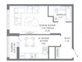 1-бөлмелі пәтер · 34.92 м² · 13/14 қабат, Пересечение ул. Калдаякова и ул. Жургенова — БЕЗ КОМИССИИ / РАССРОЧКА / ИПОТЕКА / БОЛЬШОЙ ВЫБОР / ЗВВВВООООННИНИТТТЕЕ, бағасы: ~ 19.9 млн ₸ в Астане, Сарайшык р-н