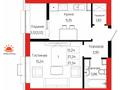 1-бөлмелі пәтер · 37.34 м² · 2/9 қабат, Айтматова 21, бағасы: 19 млн ₸ в Астане, Нура р-н — фото 8