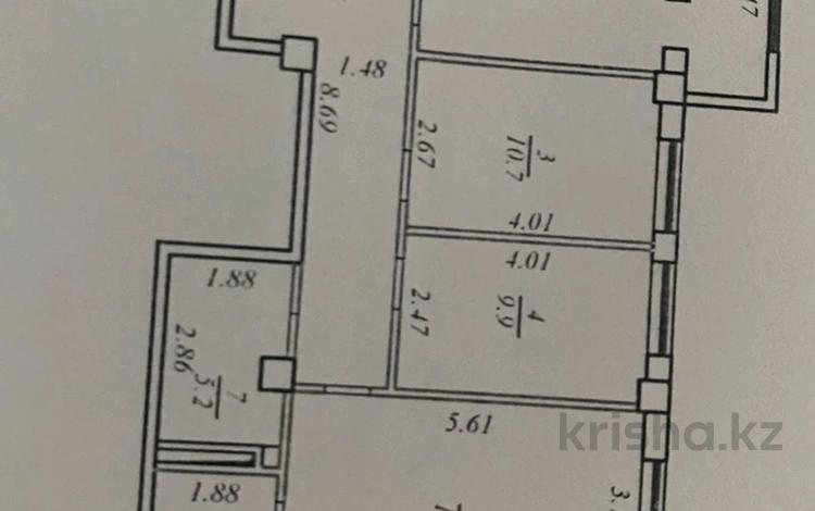 3-комнатная квартира, 82.8 м², 2/11 этаж, 31Б мкр 11/1 за 17.8 млн 〒 в Актау, 31Б мкр — фото 2
