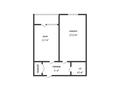 1-комнатная квартира · 43 м² · 7/10 этаж, Микрорайон Береке 79 — Же дай Винчи комфорт за 250 000 ₸ в Костанае — фото 13