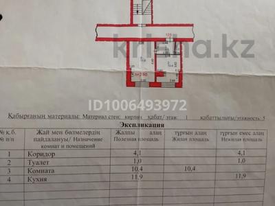 1-бөлмелі пәтер · 25 м² · 1/5 қабат, Олжабай батыра 60/1, бағасы: 7.5 млн ₸ в Павлодаре